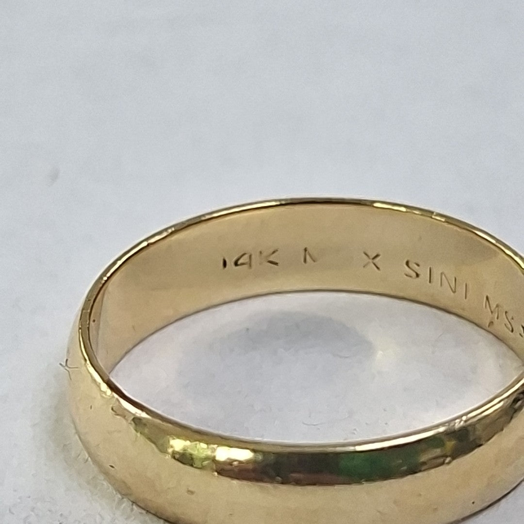 ARGOLLA ORO 14 K 4.9 GRMS (SEMINUEVO)