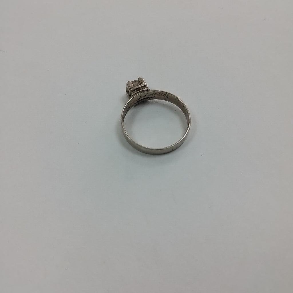 SOLITARIO ORO,ORO BLANCO 10 K 2,40 GRMS (SEMINUEVO)