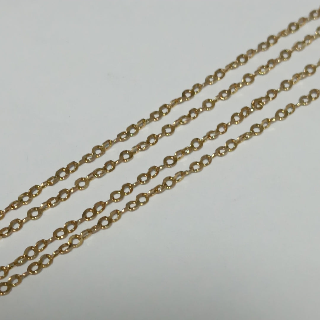 CADENA ORO 14 K 2.6 GRMS (SEMINUEVO)