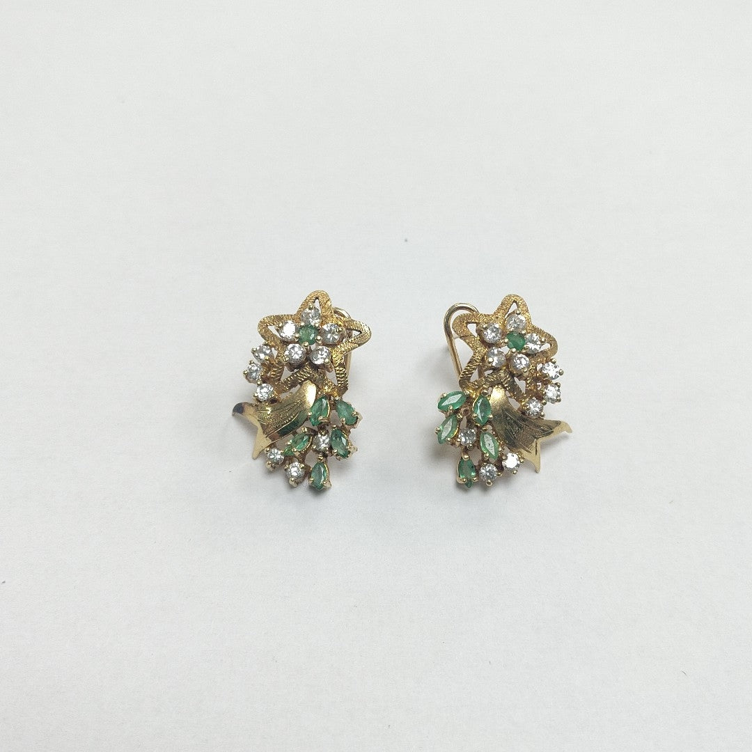 ARETES PAR ORO 10 K 7,30 GRMS (SEMINUEVO)