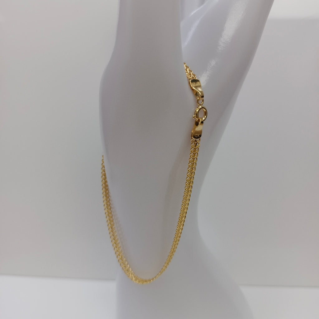 PULSERAS CABALLERO ORO 10K 1.8 (NUEVO)