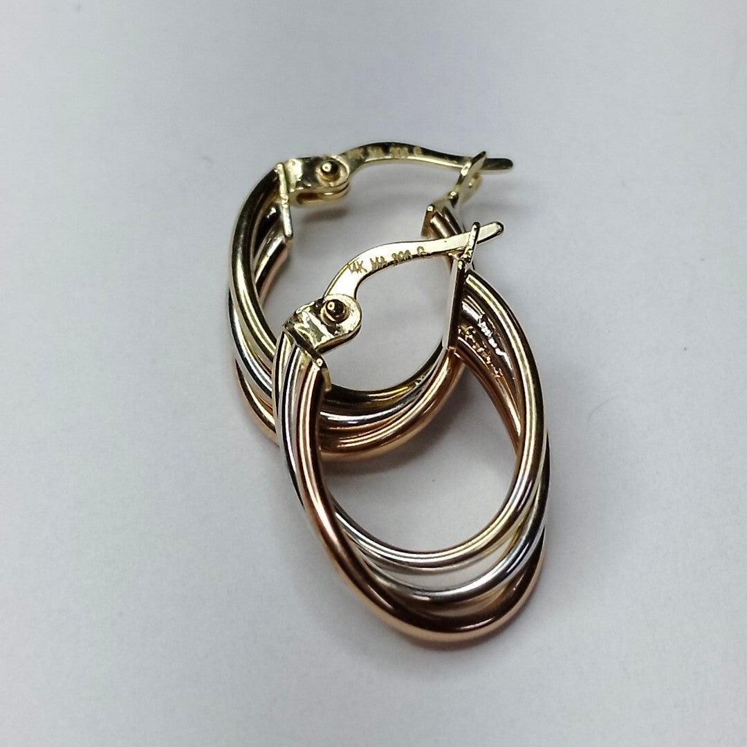 ARRACADAS ORO 14K 1.5 (NUEVO)