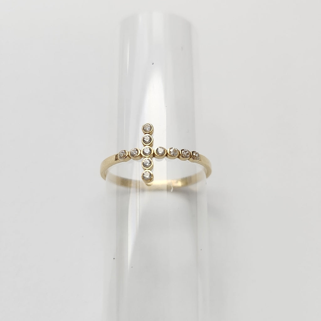 ANILLOS DAMA ORO 14K 1.1 (NUEVO)
