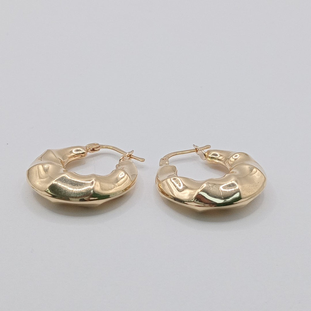 ARETES PAR ORO 14 K 3.7 GRMS (SEMINUEVO)