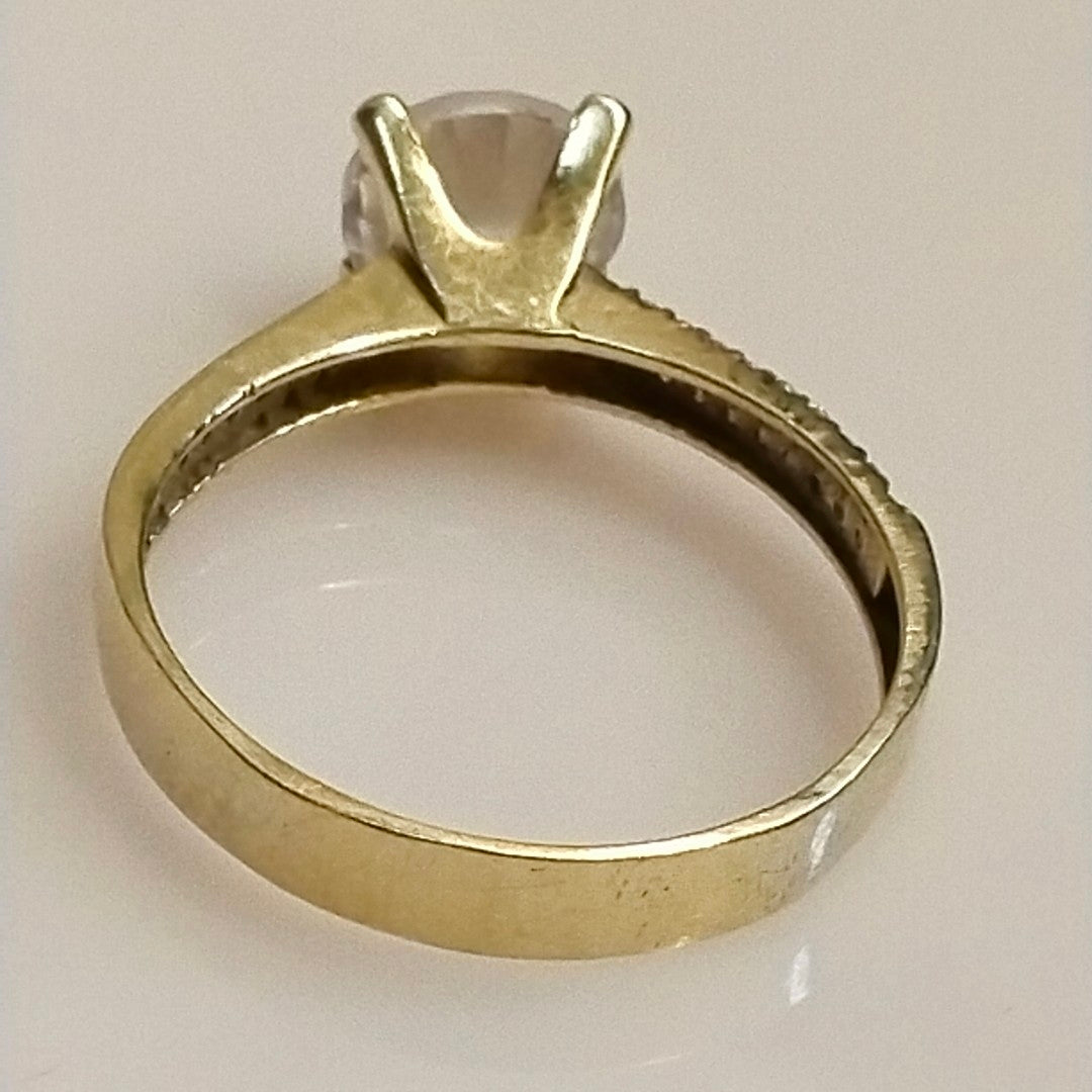 ANILLO ORO 10 K 2,80 GRMS (SEMINUEVO)