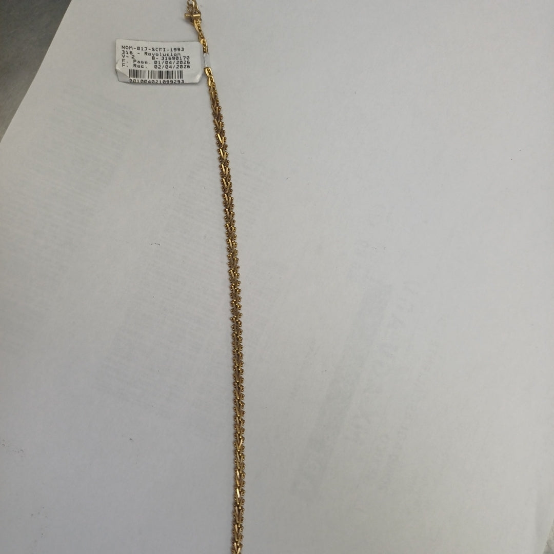 PULSERA ORO 18 K 10.5 GRMS (SEMINUEVO)