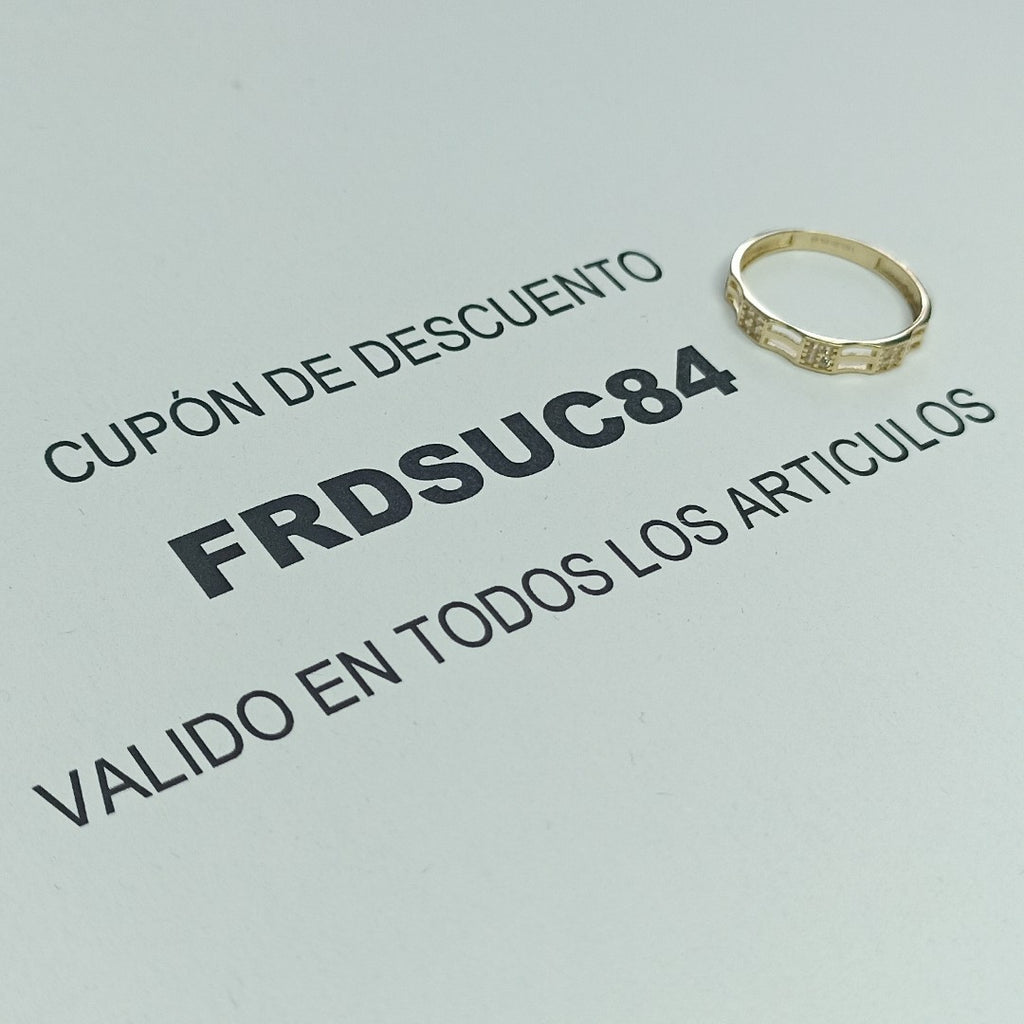 ANILLOS DAMA ORO 14K 1 (NUEVO)