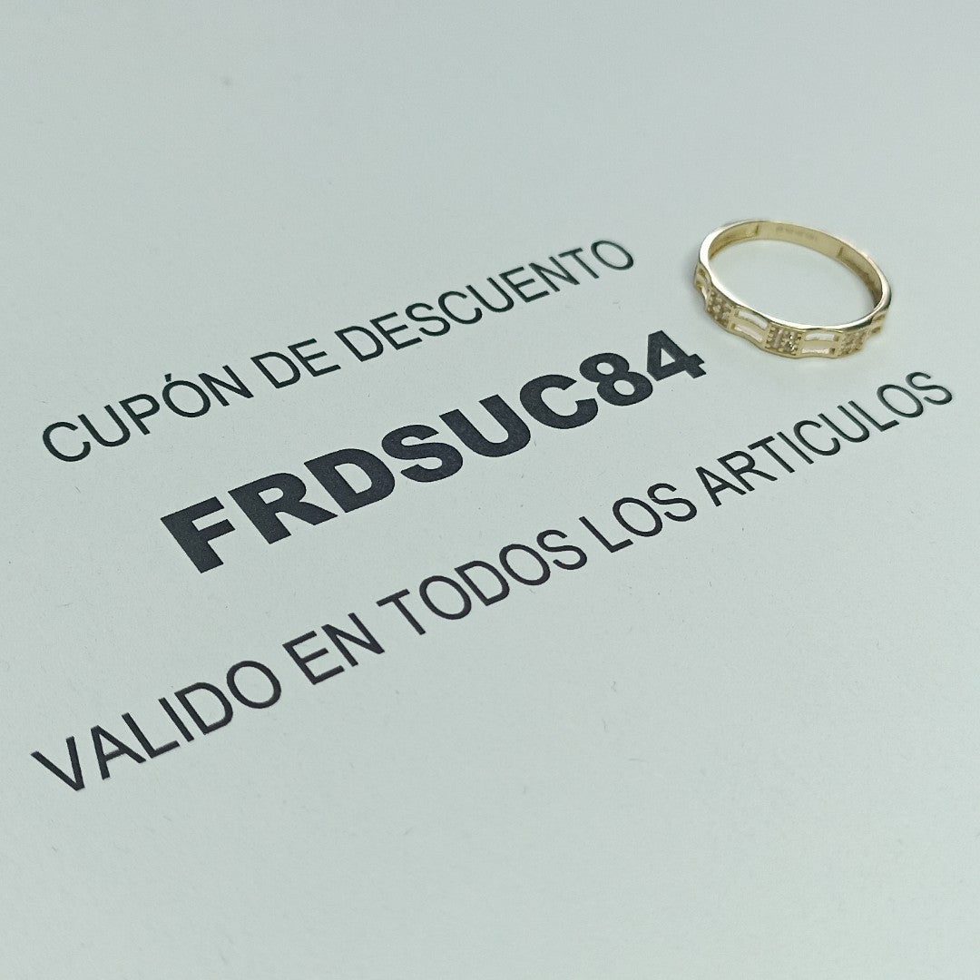 ANILLOS DAMA ORO 14K 1 (NUEVO)