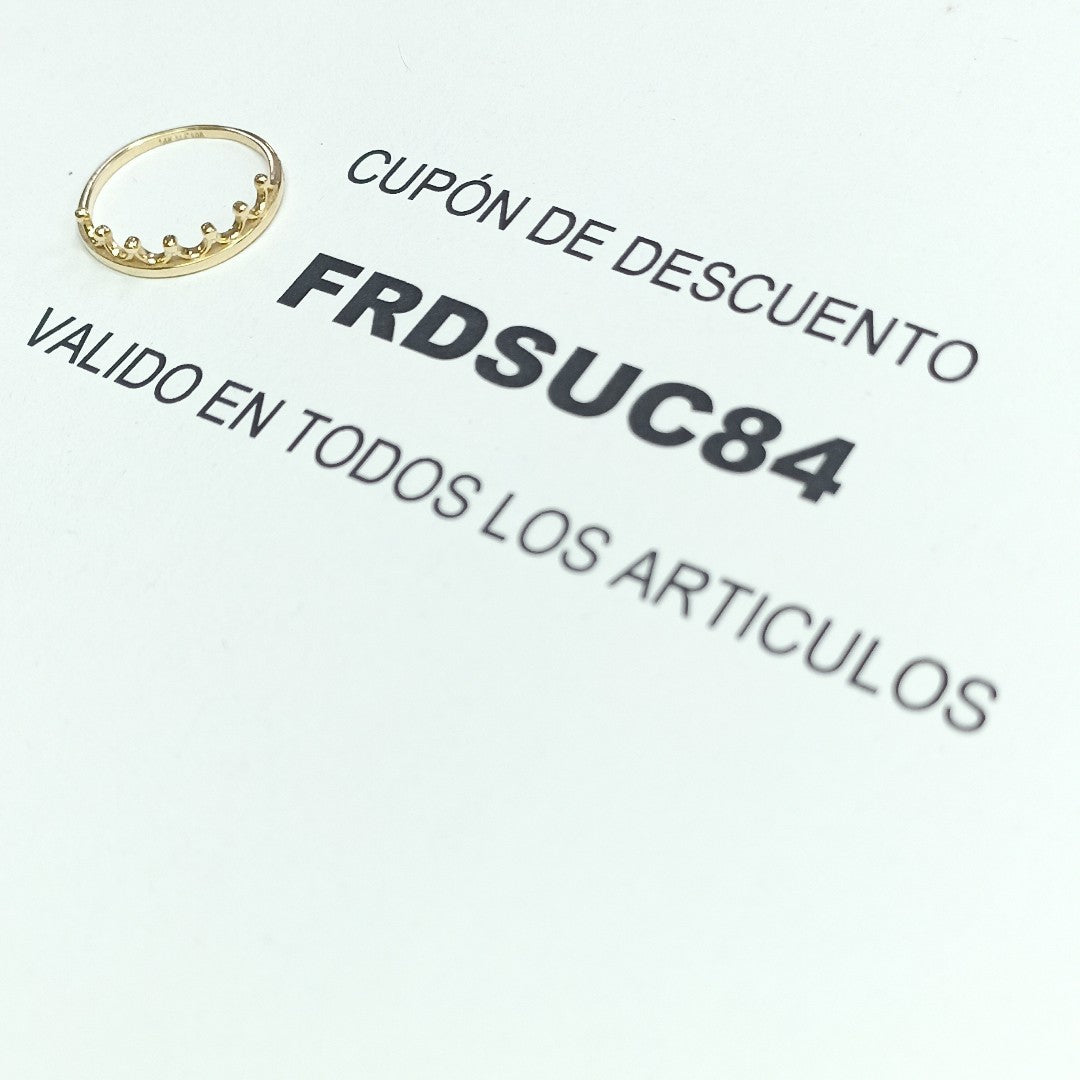 ANILLOS DAMA ORO 14K 1.4 (NUEVO)
