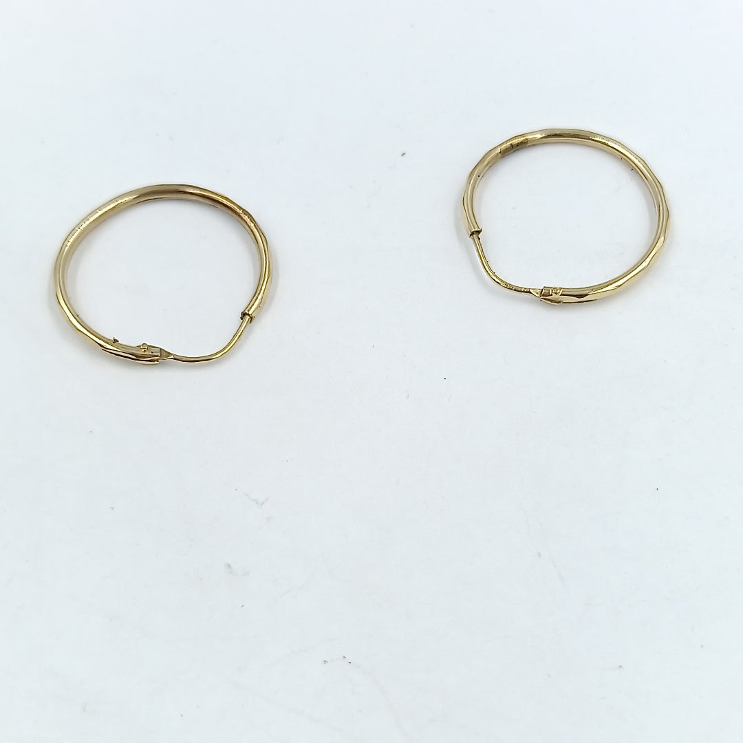 ARRACADAS PAR ORO 10 K 1.3 GRMS (SEMINUEVO)