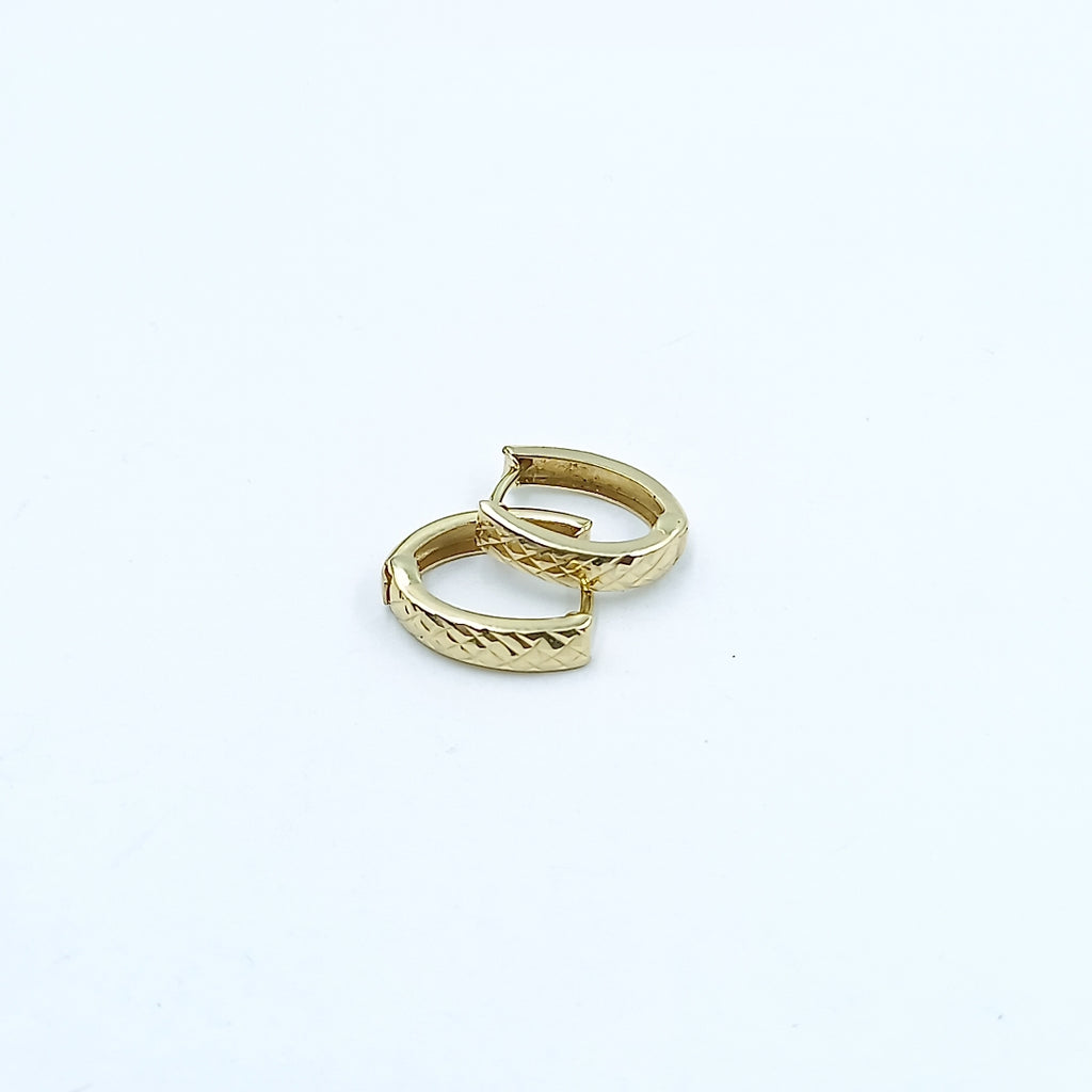 ARETES PAR ORO 14 K 1.1 GRMS (SEMINUEVO)