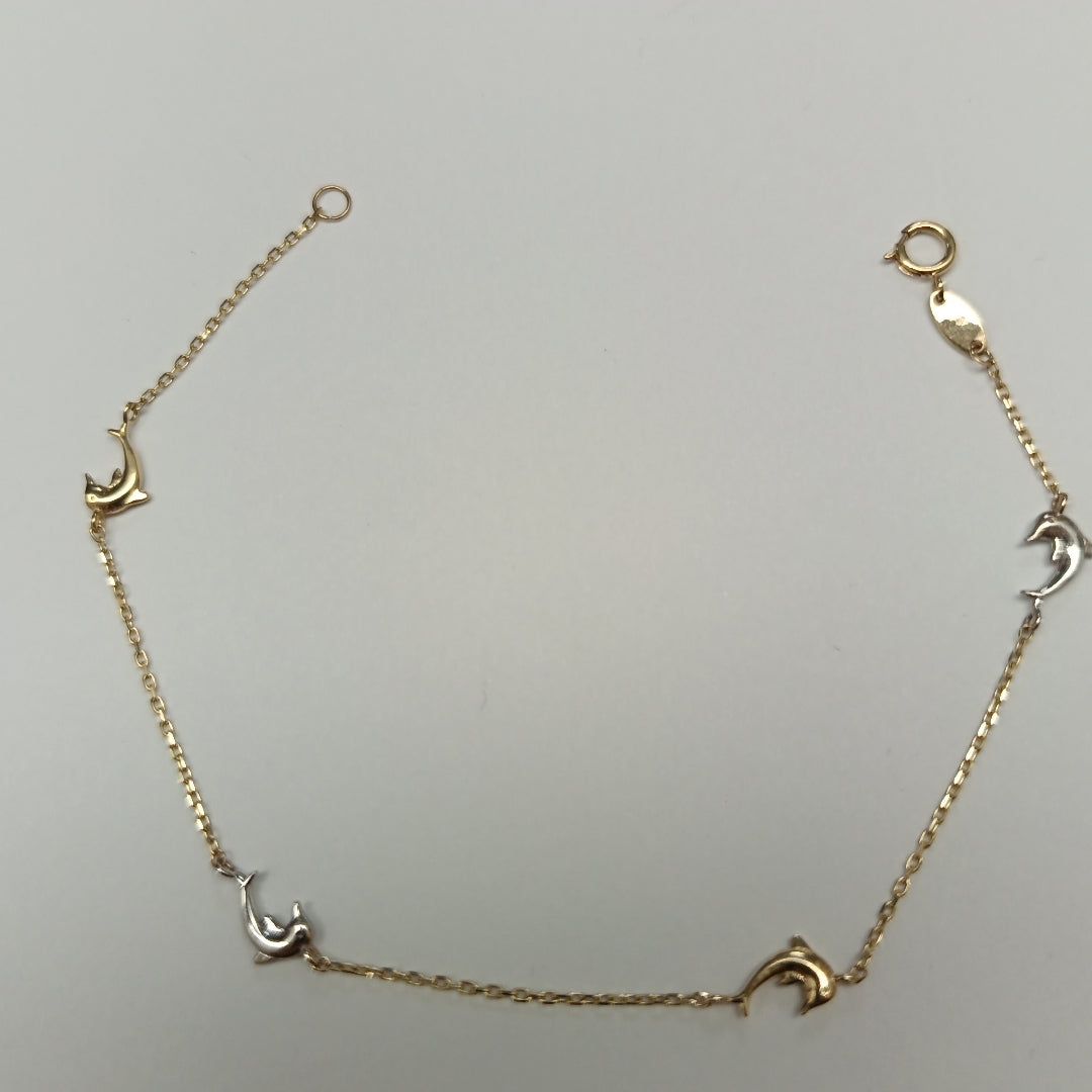 PULSERAS DAMA ORO 14K 1.6 (NUEVO)