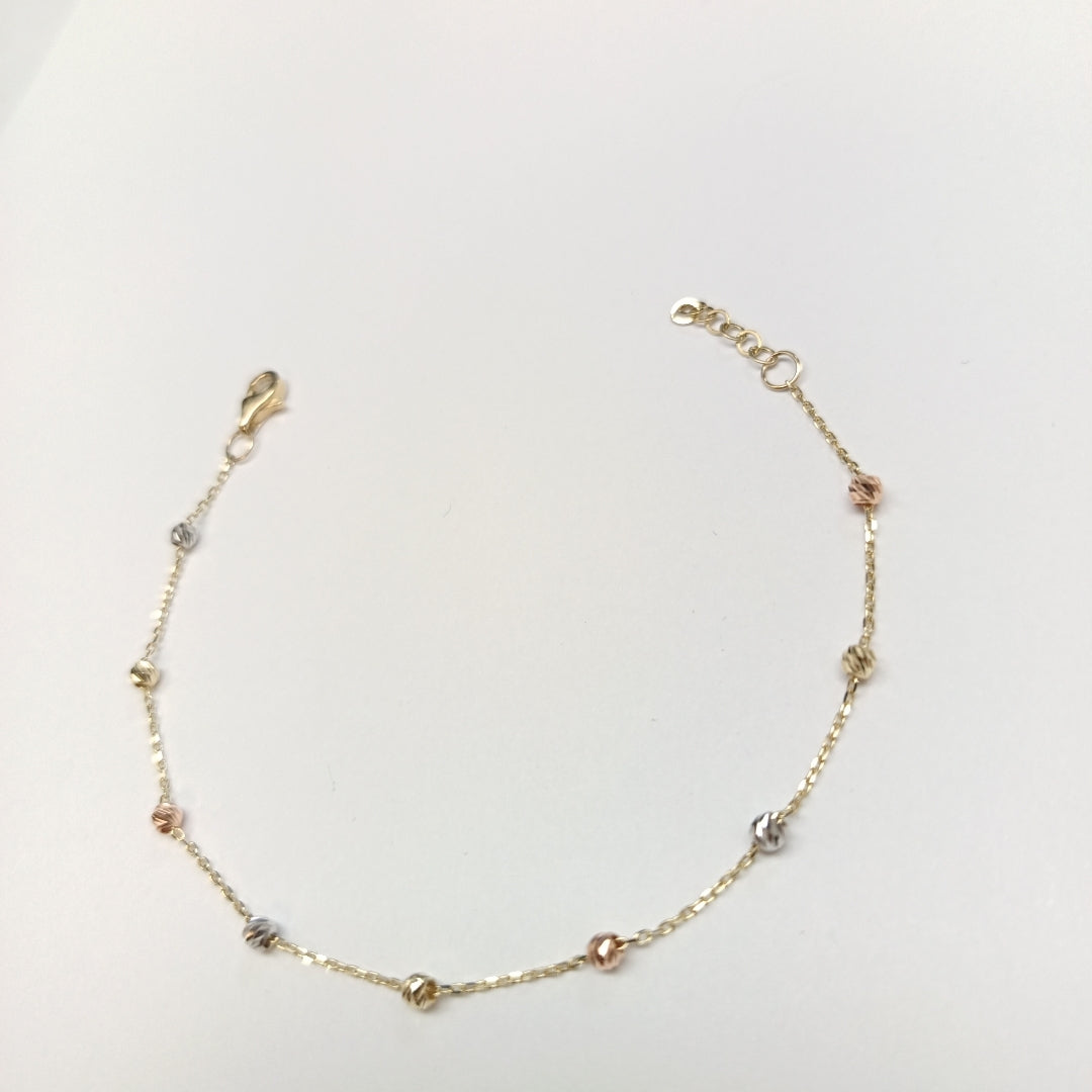 PULSERAS DAMA ORO 14K 1.2 (NUEVO)