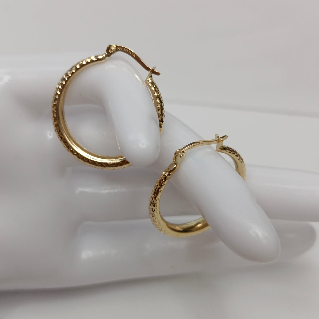 ARRACADAS ORO 14K 2.2 (NUEVO)
