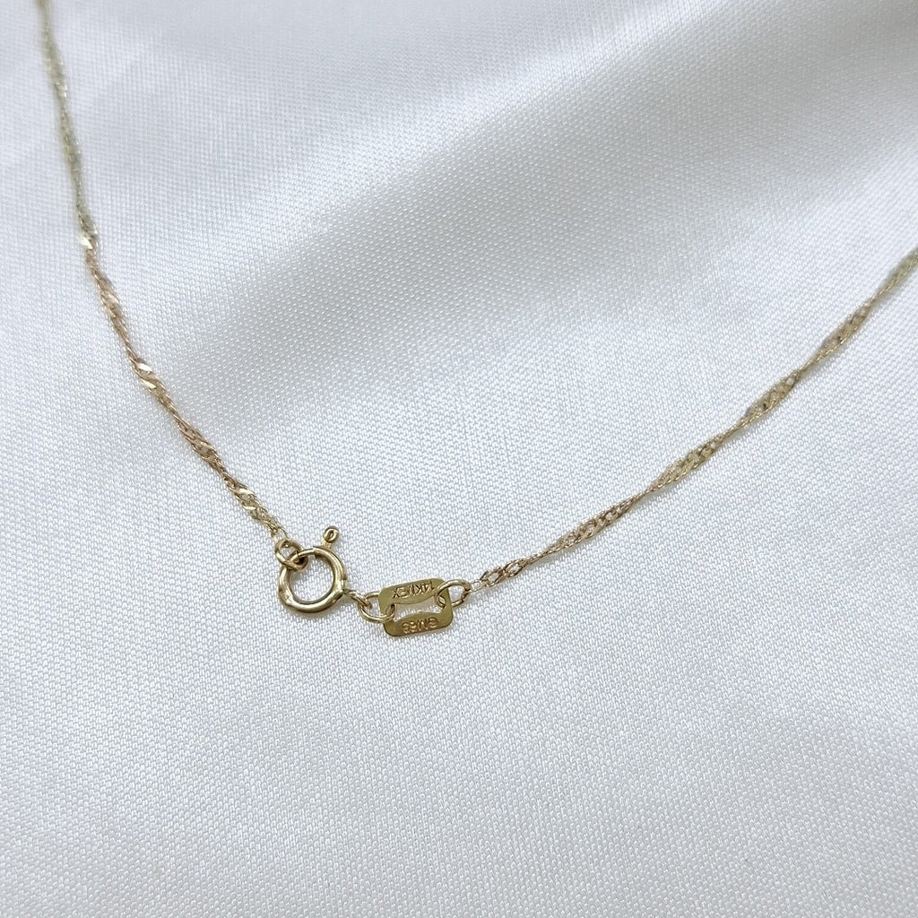 CADENA ORO 14 K 1,80 GRMS (SEMINUEVO)