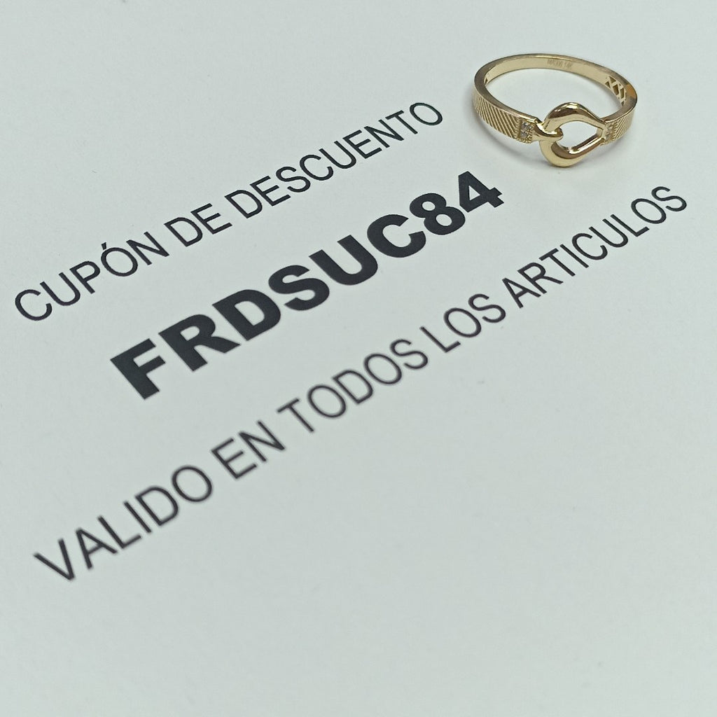 ANILLOS DAMA ORO 14K 1.6 (NUEVO)