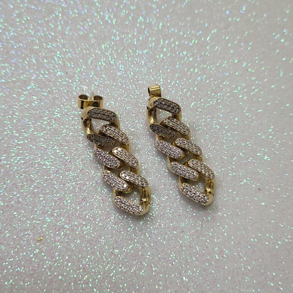 ARETES PAR ORO 10 K 6.8 GRMS (SEMINUEVO)