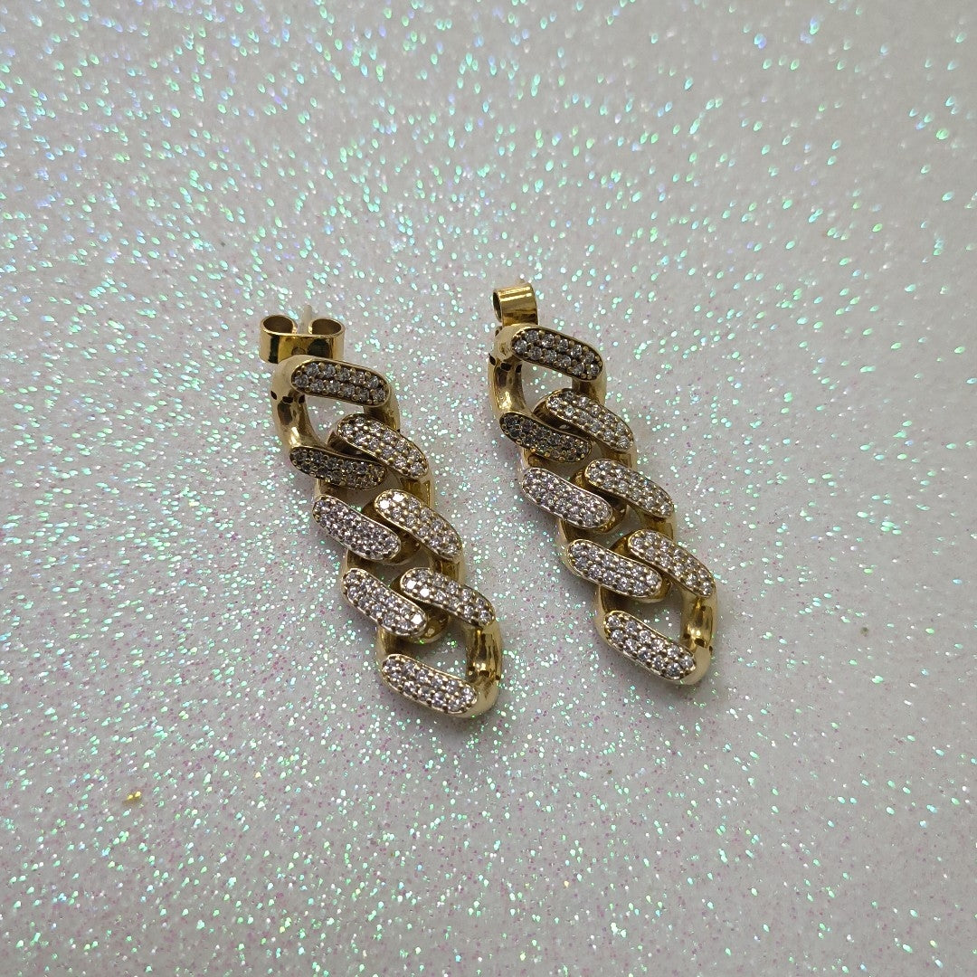 ARETES PAR ORO 10 K 6.8 GRMS (SEMINUEVO)