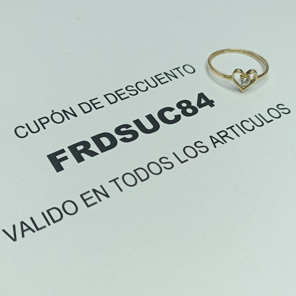ANILLOS DAMA ORO 14K 1 (NUEVO)