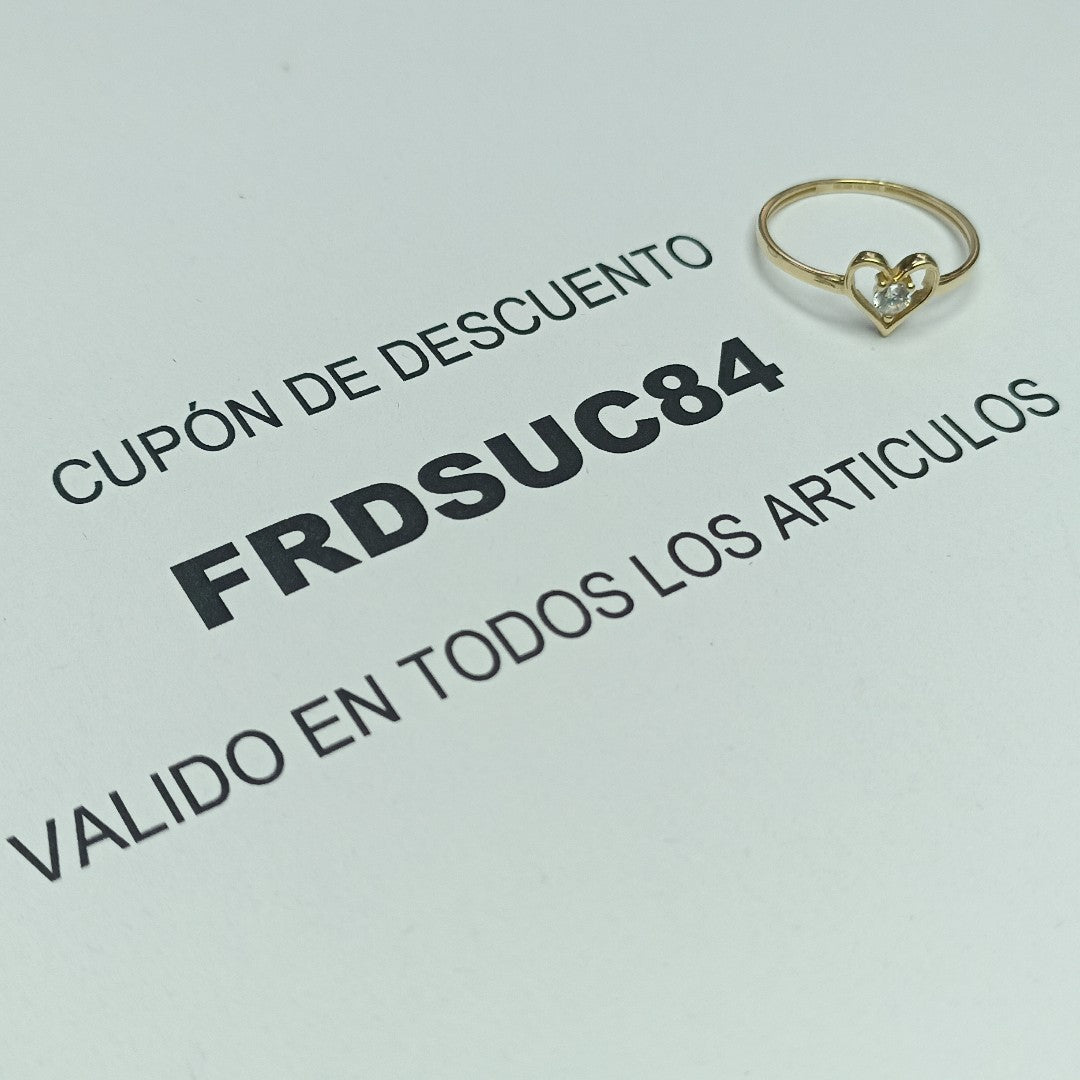 ANILLOS DAMA ORO 14K 1 (NUEVO)