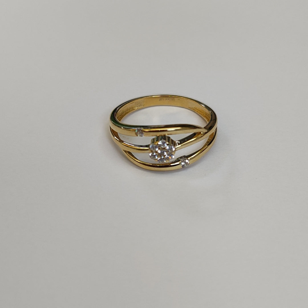 ANILLOS DAMA ORO 14K 2 (NUEVO)