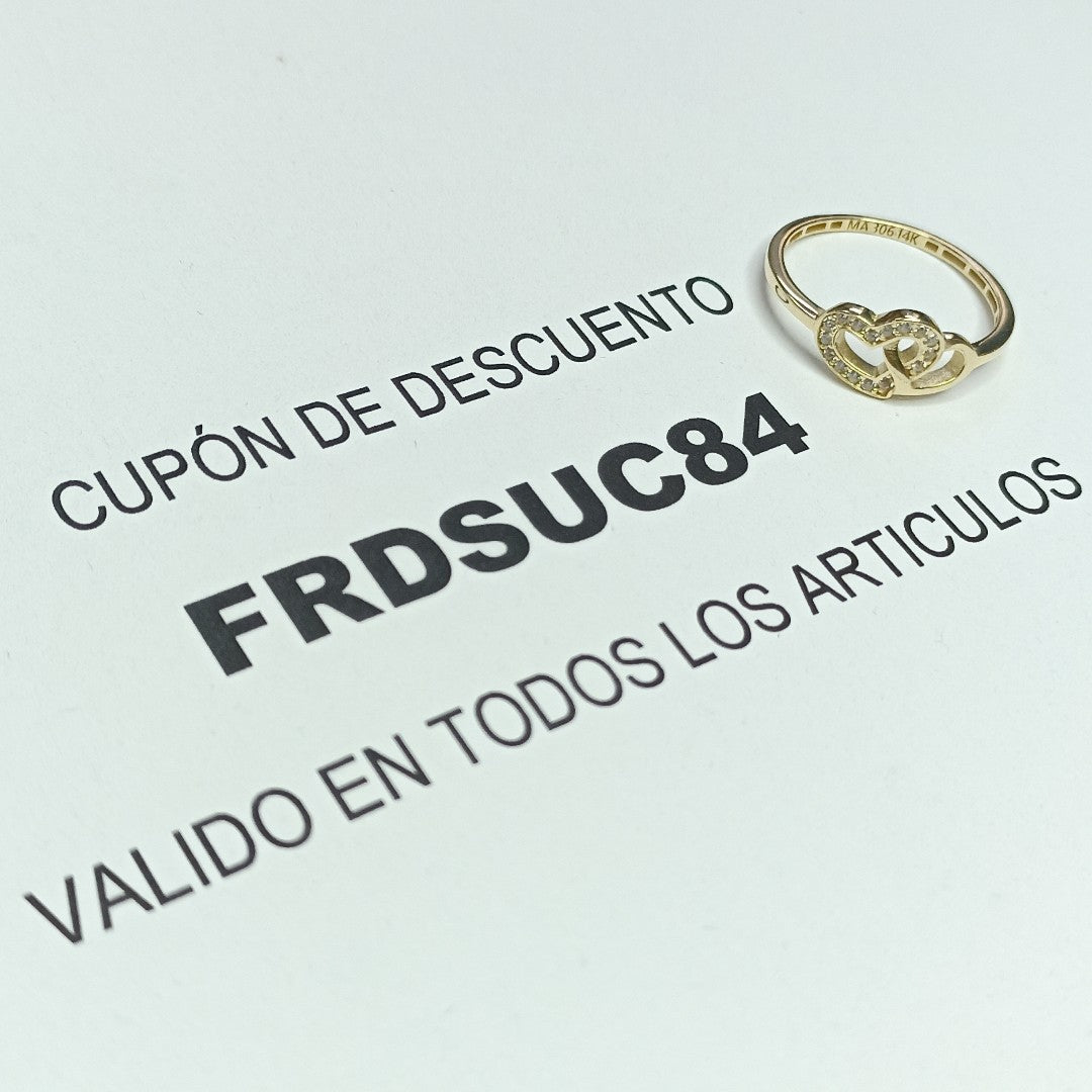 ANILLOS DAMA ORO 14K 1.5 (NUEVO)