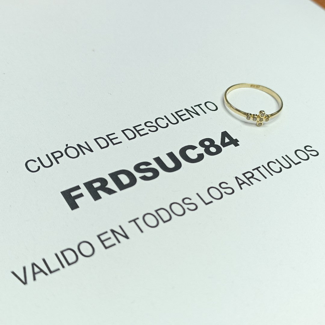 ANILLOS DAMA ORO 14K 1 (NUEVO)