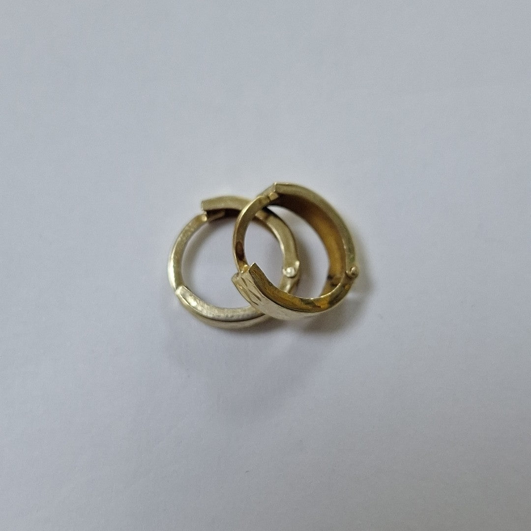 ARRACADAS PAR ORO 10 K 1 GRMS (SEMINUEVO)