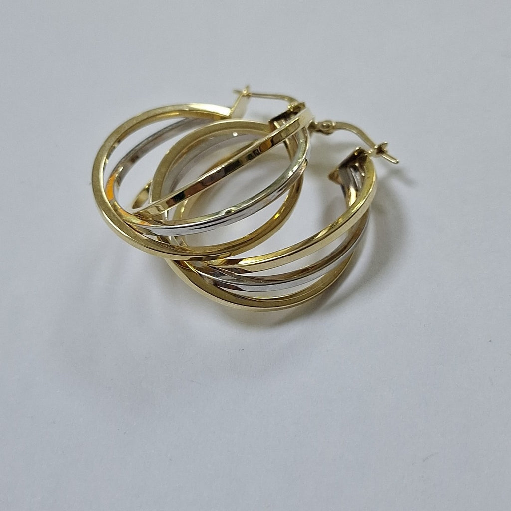 ARRACADAS PAR ORO 14 K 3,80 GRMS (SEMINUEVO)