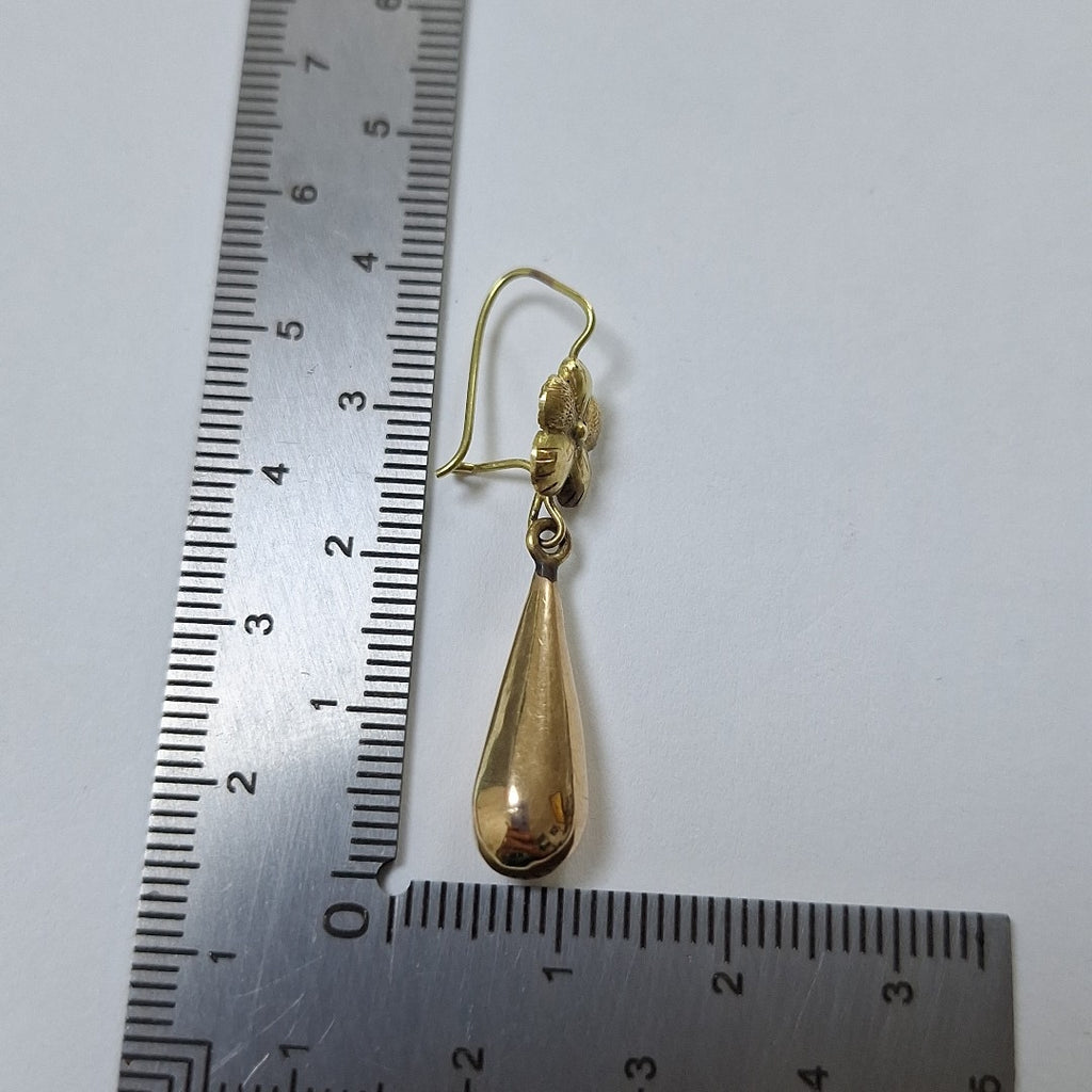 ARETES PAR ORO 14 K 2,60 GRMS (SEMINUEVO)