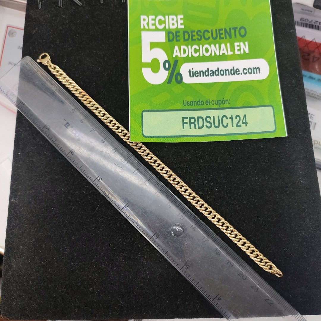 PULSERA ORO 14 K 5.8 GRMS (SEMINUEVO)