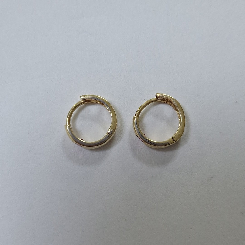 ARRACADAS PAR ORO 14 K 1.3 GRMS (SEMINUEVO)