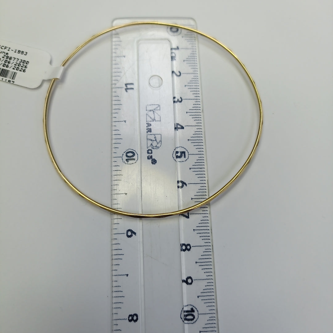 PULSERA RIGIDA ORO 14 K 2.6 GRMS (SEMINUEVO)