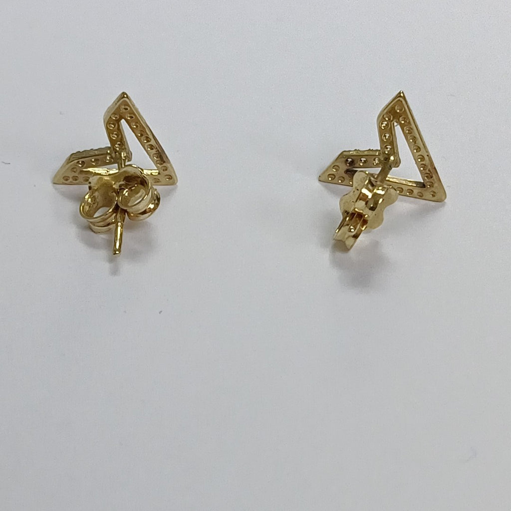 ARETES PAR ORO 14 K 1,30 GRMS (SEMINUEVO)