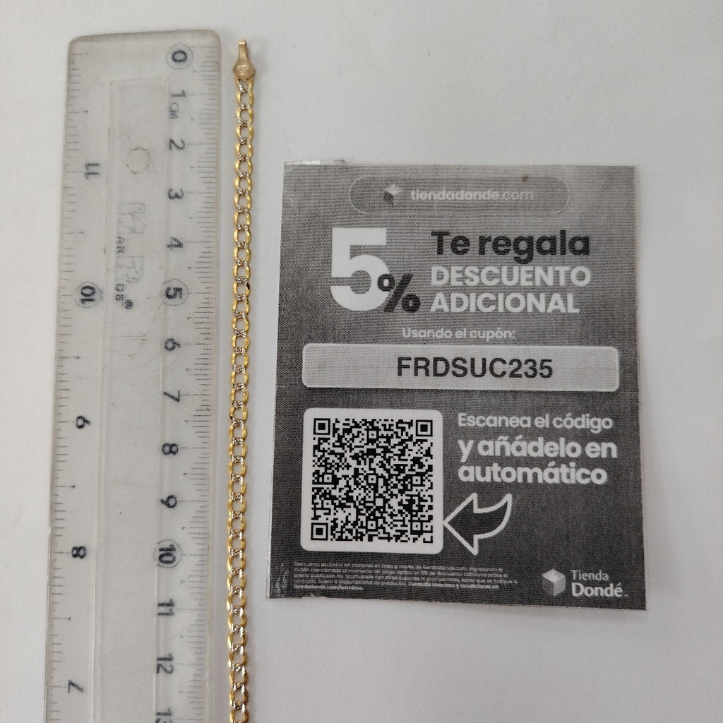 PULSERA ORO 10 K 2.9 GRMS (SEMINUEVO)