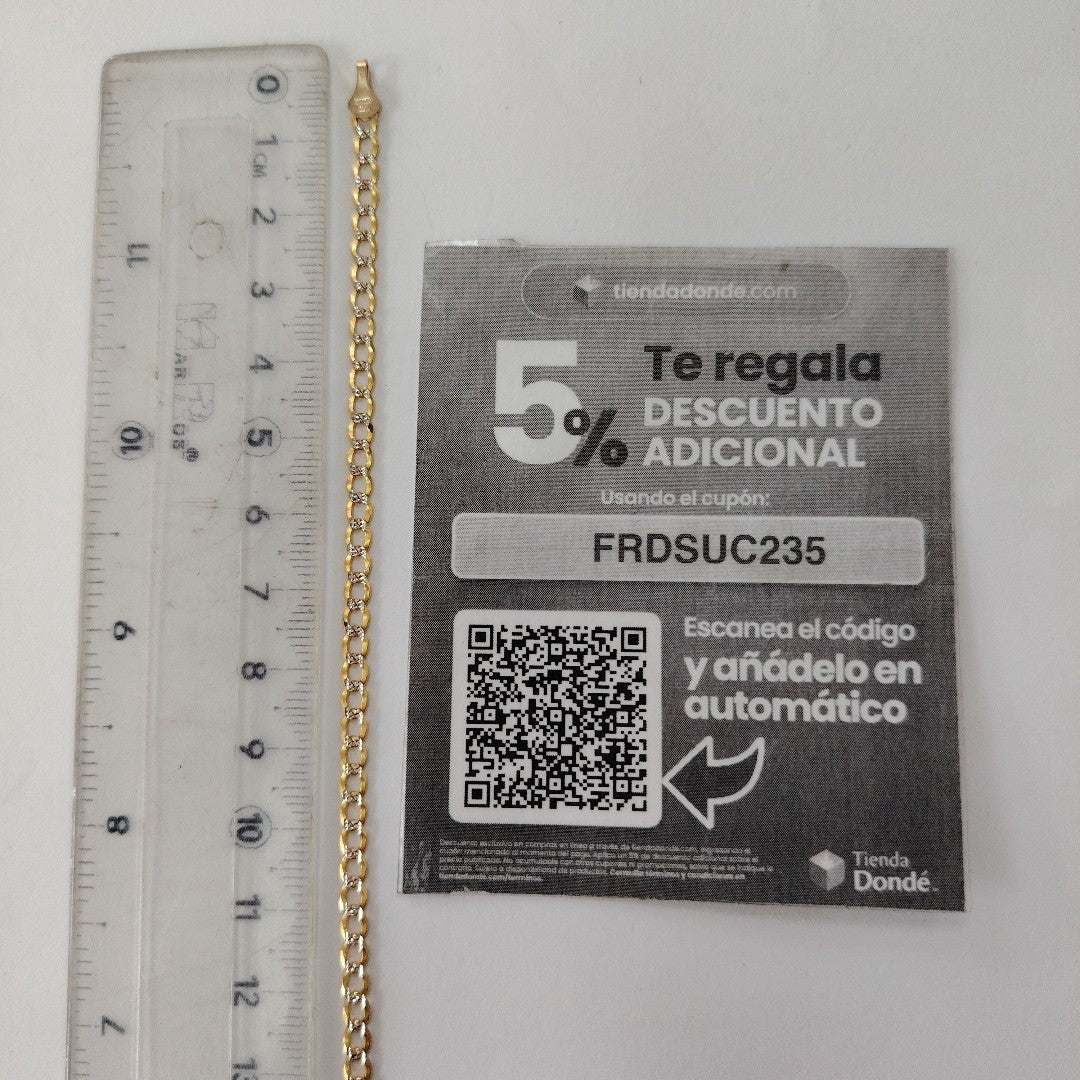 PULSERA ORO 10 K 2.9 GRMS (SEMINUEVO)