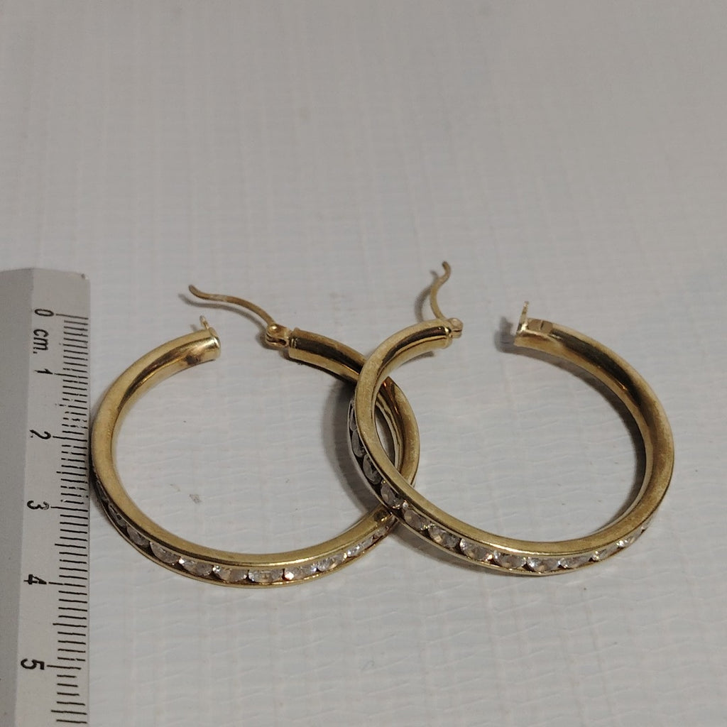 ARRACADAS PAR ORO 14 K 8,00 GRMS (SEMINUEVO)