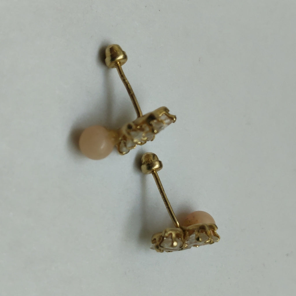 ARETES PAR ORO 10 K 1 GRMS (SEMINUEVO)
