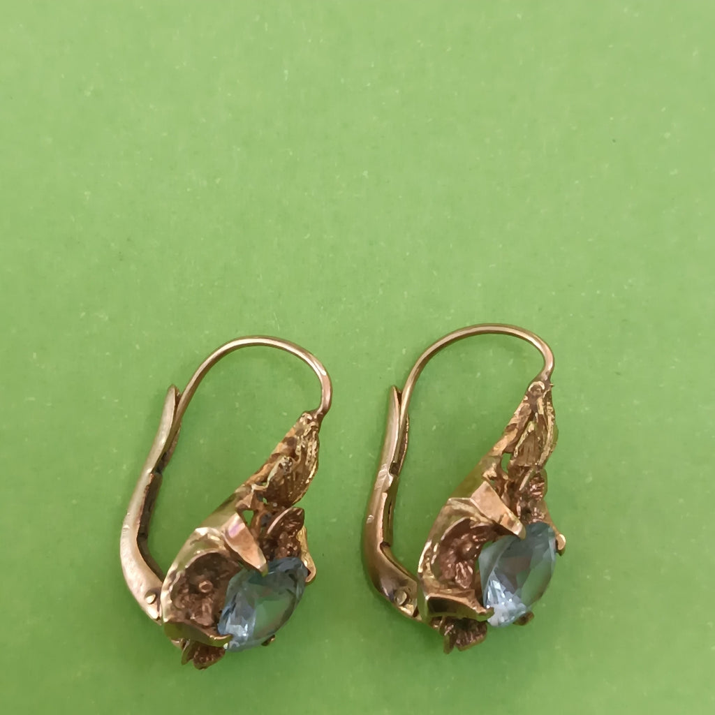 ARETES PAR ORO 14 K 5 GRMS (SEMINUEVO)