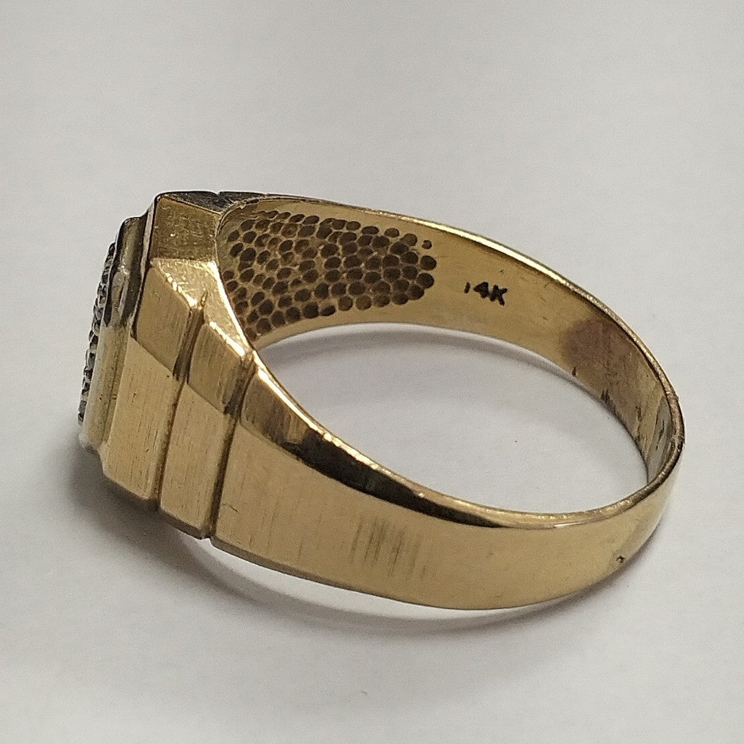 ANILLO ORO 14 K 8 GRMS (SEMINUEVO)
