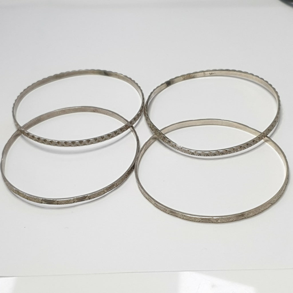 PULSERA RIGIDA PLATA 25.6 GRMS (SEMINUEVO)