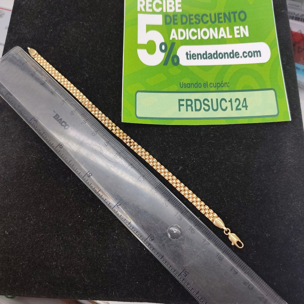 PULSERA ORO 14 K 7.8 GRMS (SEMINUEVO)