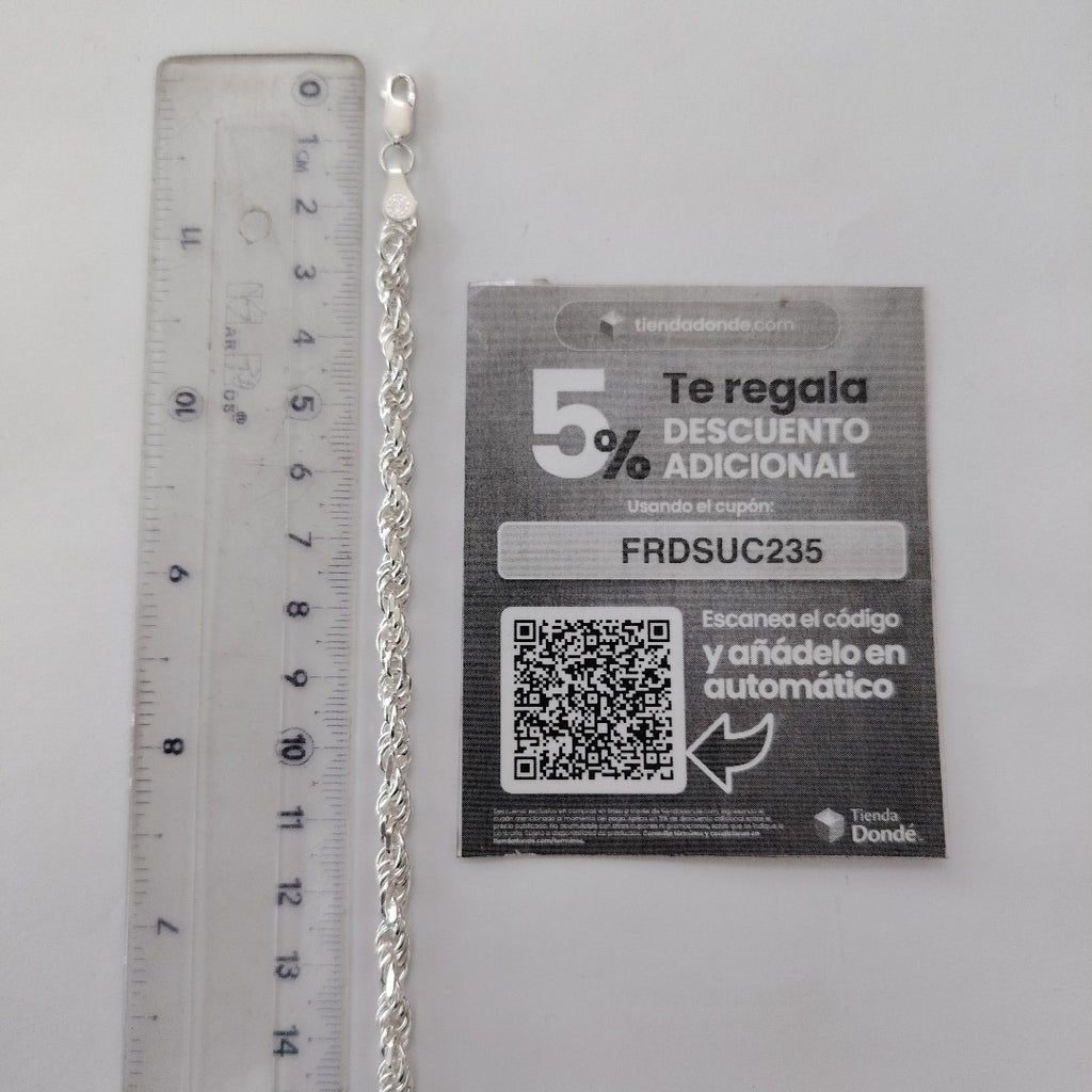PULSERA PLATA 14.2 GRMS (SEMINUEVO)