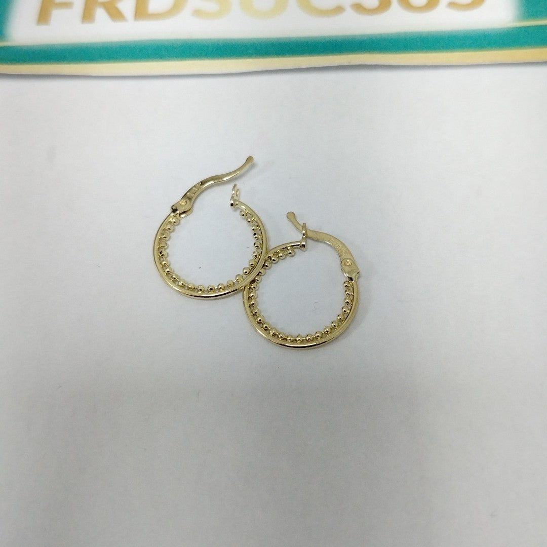 ARRACADAS ORO 14K 1.7 (NUEVO)