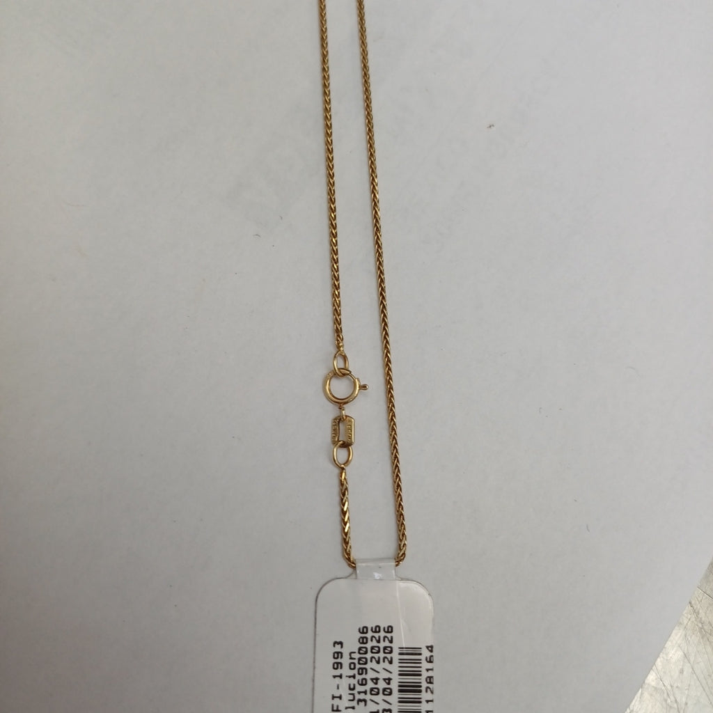 CADENA ORO 14 K 2.5 GRMS (SEMINUEVO)