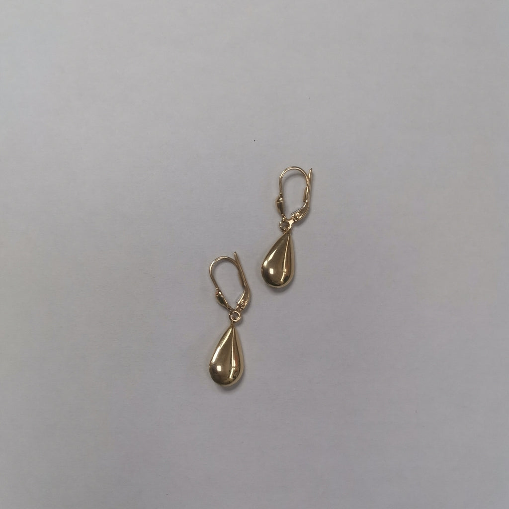 ARETES PAR ORO 14 K 1.9 GRMS (SEMINUEVO)