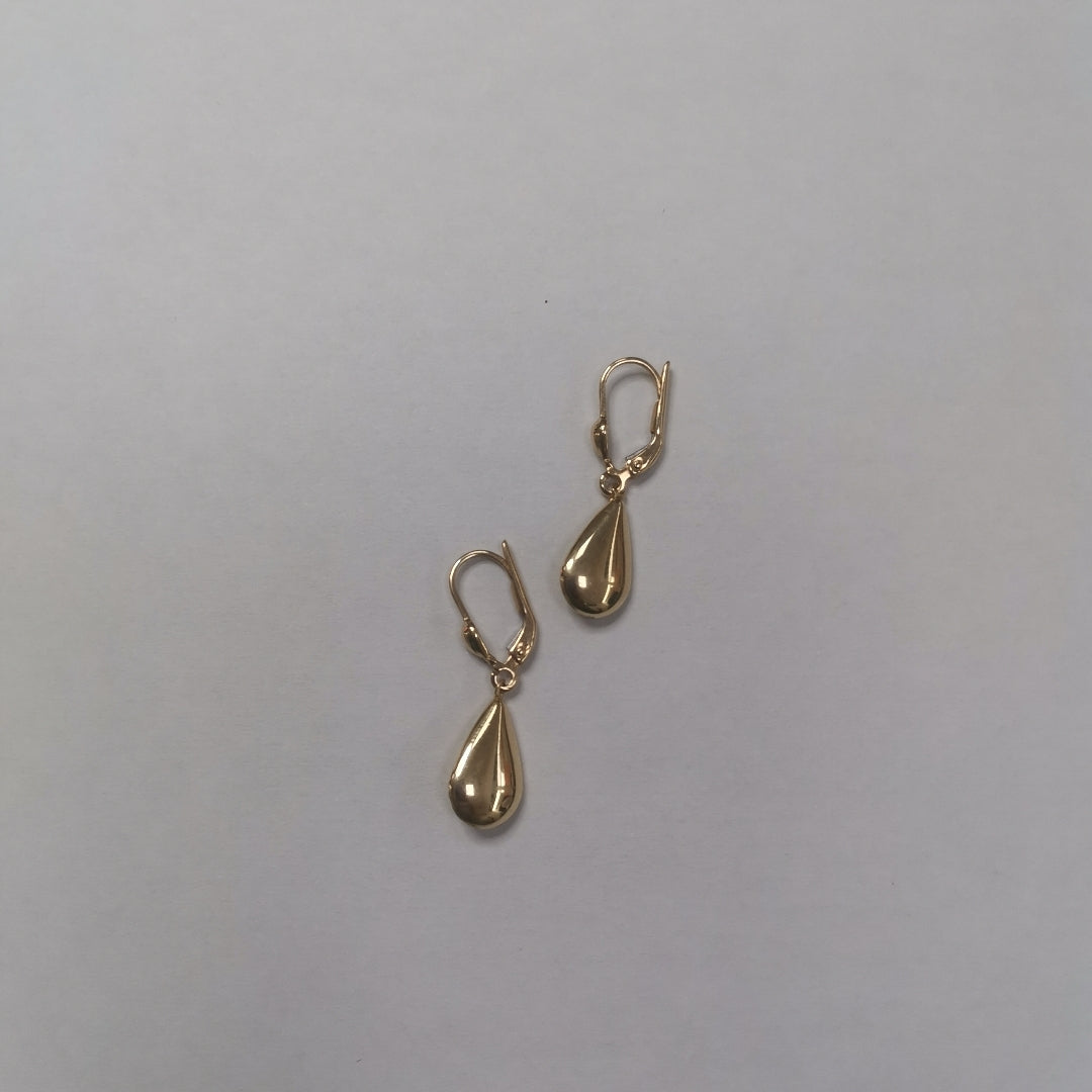 ARETES PAR ORO 14 K 1.9 GRMS (SEMINUEVO)