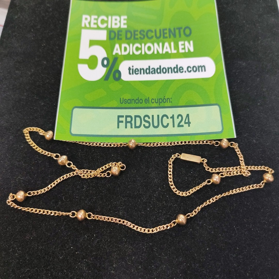 CADENA ORO 8 K 11.1 GRMS (SEMINUEVO)