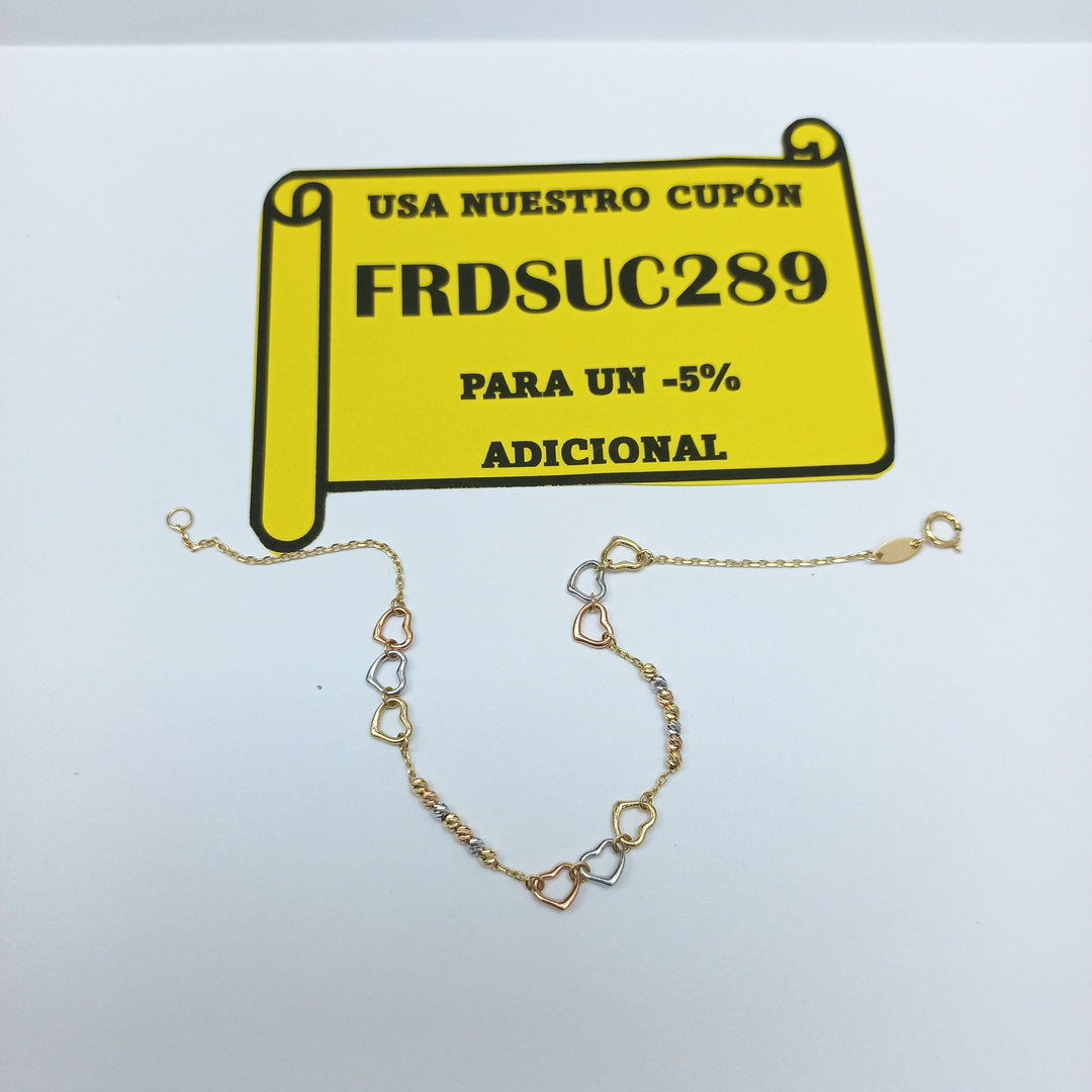 PULSERAS DAMA ORO 14K 1.8 (NUEVO)