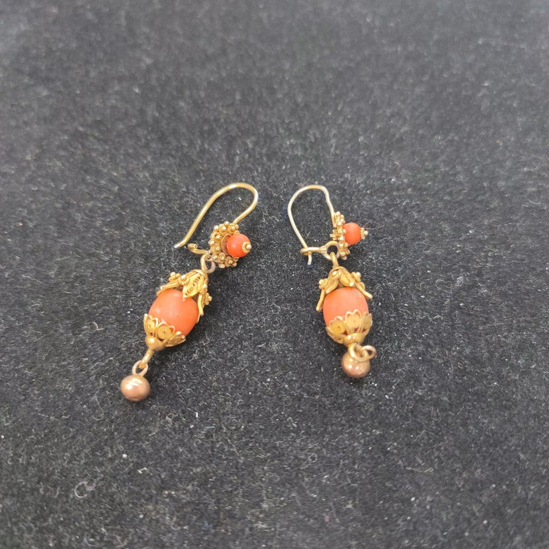 ARETES PAR ORO 10 K 5.1 GRMS (SEMINUEVO)